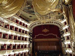 View from the royal box