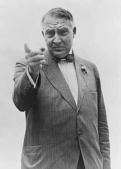 Harding campaigning in 1920