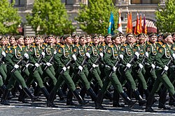 Russian troops in May 2023