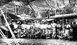 Soviet air defense instructors and North Vietnamese crewmen in the spring of 1965 at an air defense training center in Vietnam