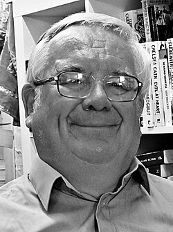 Campbell at a book signing in New Brighton