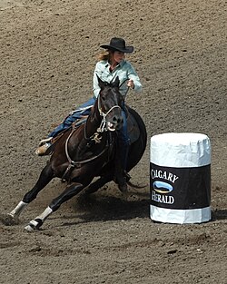 Barrel racing