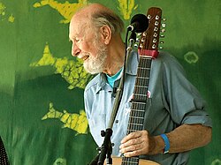 Pete Seeger at the 2007 Clearwater Festival