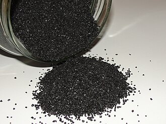 Gunpowder for muzzleloading firearms in granulation size