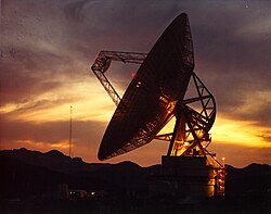 The 70m antenna at Goldstone Observatory