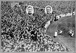 In 1924, Footscray, the premiers of the VFA, defeated Essendon, the VFL premiers, in the Championship of Victoria. The result played a large part in Footscray, Hawthorn and North Melbourne gaining entry into the VFL the following year.