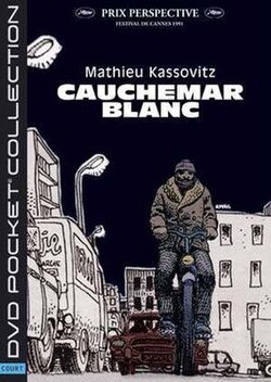 Cauchemar Blanc DVD cover by Mœbius (excerpt from the titular bande dessinée)