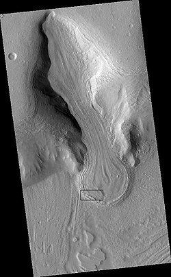 Protonilus Mensae, Ismenius Lacus quadrangle, Mars