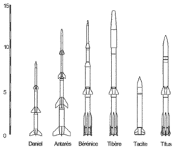 The Onera sounding rocket family