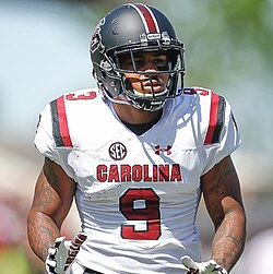 Nixon in playing for South Carolina in 2018