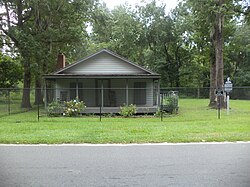Charles's childhood home in Greenville, Florida