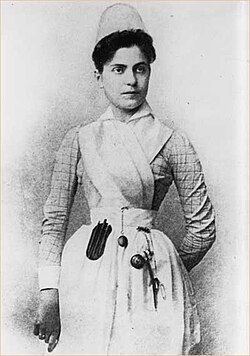 Lillian Wald, pioneer of public health nursing and founder of Henry Street Settlement in New York City.