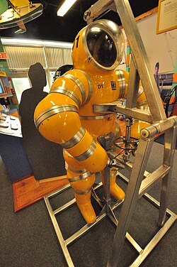 The Newtsuit atmospheric diving suit
