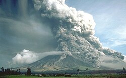 The eruption on September 23, 1984