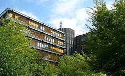 University on the "Westerberg", "AVZ Building", housing (among others) the Institute of Computer Science and the library of mathematics and science
