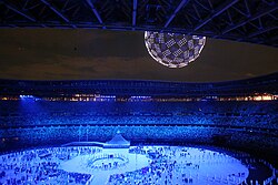 The 2020 Summer Olympics in Tokyo, Japan, had few attendees as a result of excluding public spectators amid the COVID-19 pandemic.