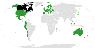 Canada Countries and territories with free-trade agreements[247]