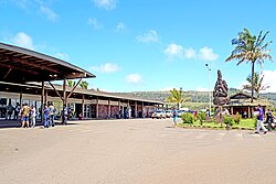 Airport terminal in 2019