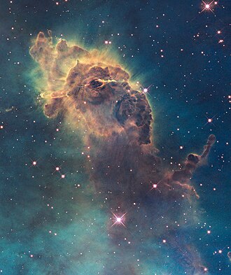 Some of the Carina nebula by WFC3