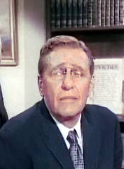 As Franklin D. Roosevelt in the film Sunrise at Campobello (1960)