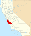 Monterey County map