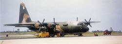 Lockheed C/EC-130E-LM Hercules Serial 62-1857 of the 7th ACCS at Korat, 10 May 1974