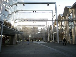 Kreielsheimer Promenade and Marion Oliver McCaw Hall at Seattle Center