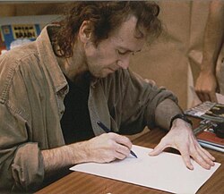 Sienkiewicz, during a 1997 appearance in Gijón, Spain