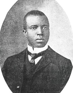 Scott Joplin wrote the first known published composition to include a musical sequence built around specifically notated tone clusters.