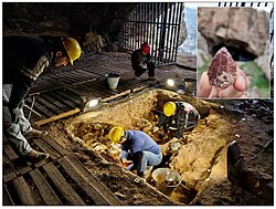 Archaeological excavations in the Middle Paleolithic cave site of the Ghamari Cave, 2025