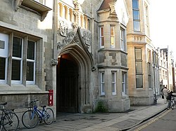 The original building of the Cavendish Laboratory was the home of some of the great discoveries in physics. It was founded in 1874 by the Duke of Devonshire (whose family name was Cavendish), and its first professor was James Clerk Maxwell. The Laboratory has since moved to West Cambridge.[24]
