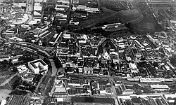 Aerial view of the city of Semarang, the capital of Central Java since the Dutch colonial era