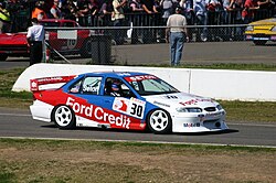 Glenn Seton's 1997 Ford Falcon EL, pictured in 2011