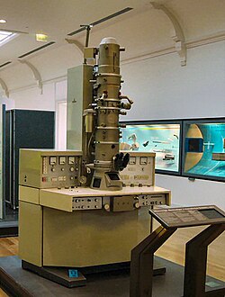 An electron microscope from 1973