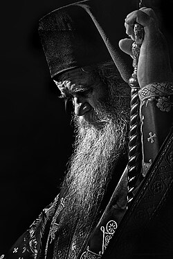 Metropolitan Amfilohije in 2008.