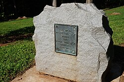 The rock at Secession Hill