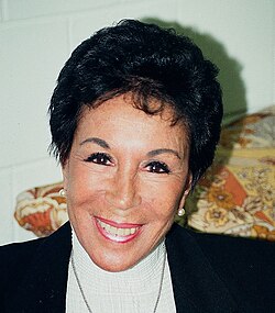 Second wife Julie Robinson in 1998