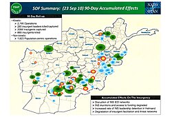 SOF 90‑Day Accumulated effect (23 Sep 10).