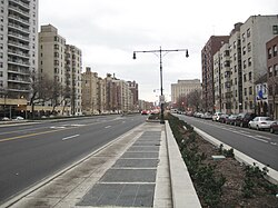 Grand Concourse at East 165th Street in 2008