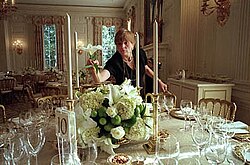 Designer Nancy Clarke at the White House