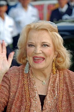 Rowlands at the 2006 Cannes Film Festival