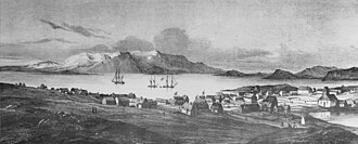 Reykjavík in 1835