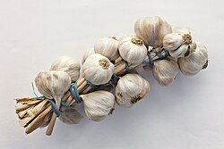 String of garlic