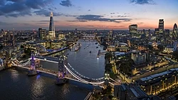 London is the financial capital of England and the United Kingdom.