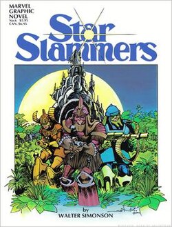 Star Slammers graphic novel (1983)