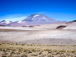 A view of Llullaillaco