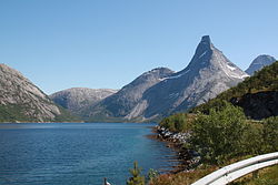 Tysfjorden in Norway north of the Arctic Circle is located in the boreal zone
