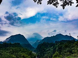Scenery from Bukit 76 in Kaliurang