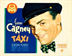 Lobby card for Taxi! (1932)