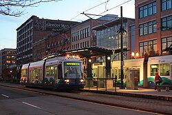The T Line at Union Station/South 19th Street station